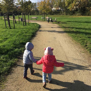Promenade au parc Kaz et Lulu